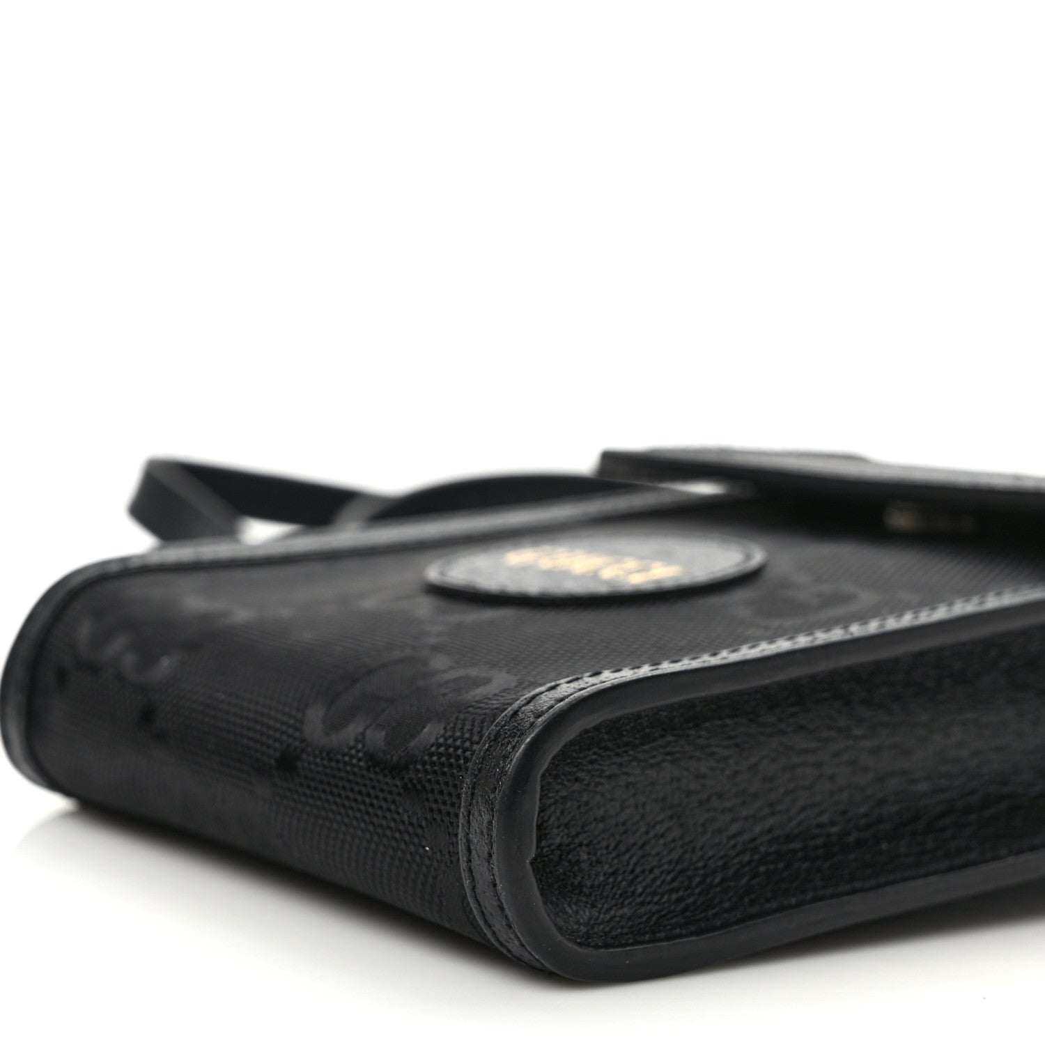 Gucci Econyl Nylon Monogram Off The Grid Crossbody Bag Black 8 of 9