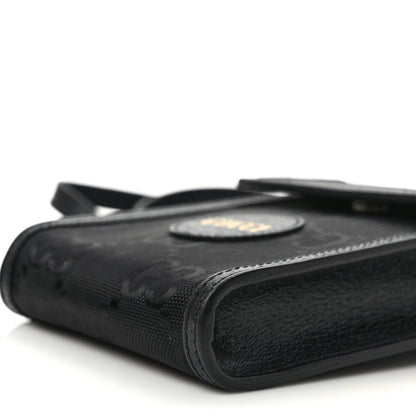 Gucci Econyl Nylon Monogram Off The Grid Crossbody Bag Black 8 of 9