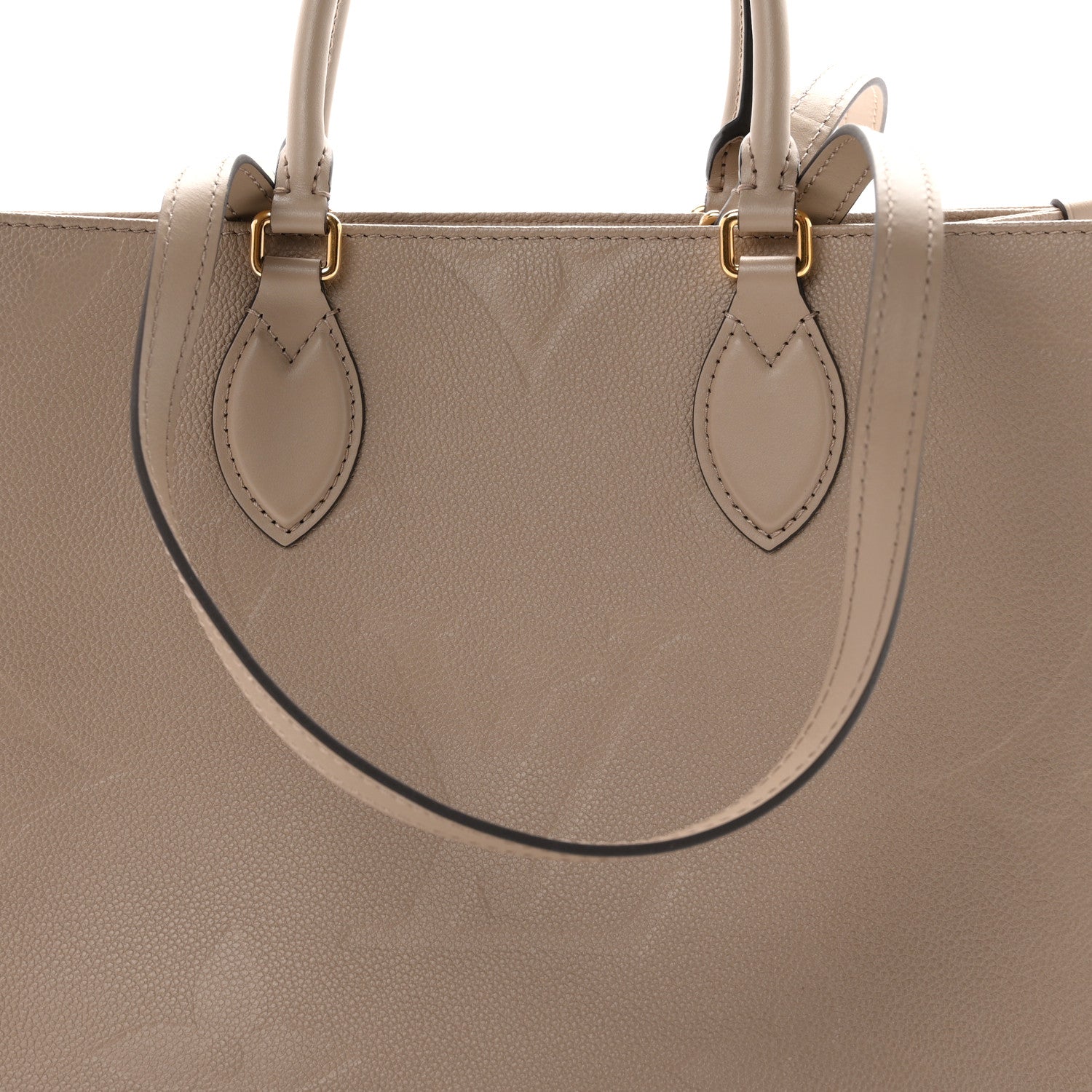 Louis Vuitton Empreinte Monogram Giant Onthego MM Tourterelle 7 of 9