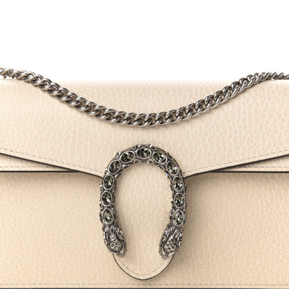 Gucci Dollar Calfskin Crystal Super Mini Dionysus Shoulder Bag Mystic White Black Diamond 10 of 10