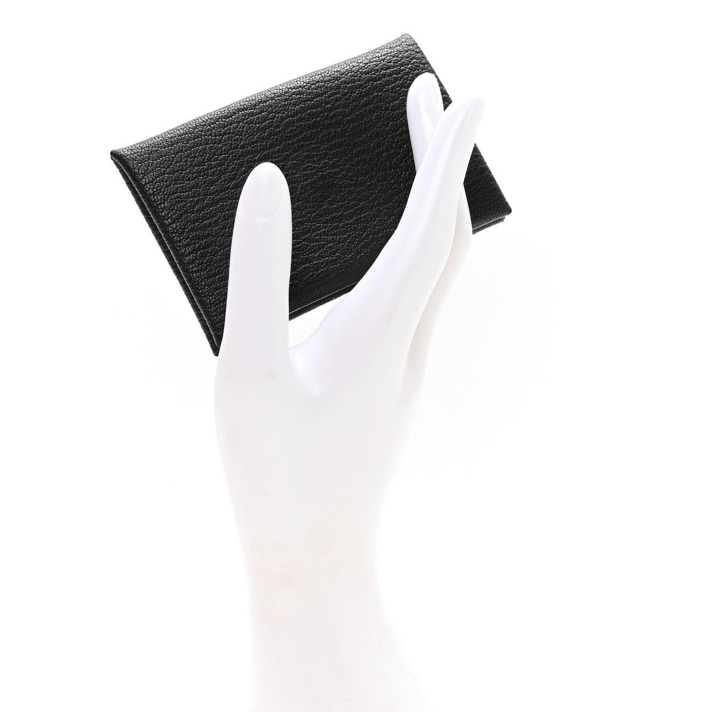 Chevre Mysore Calvi Card Case Black