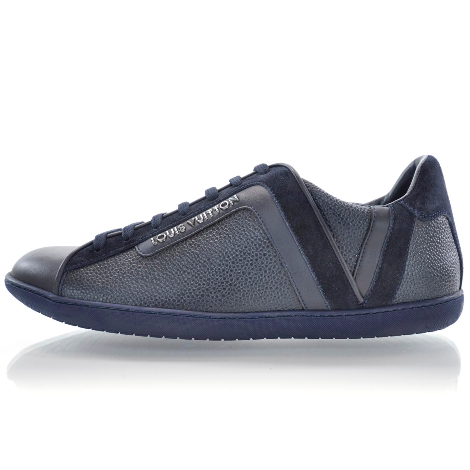 Louis Vuitton Leather Twister Sneakers 9 Black 2 of 7