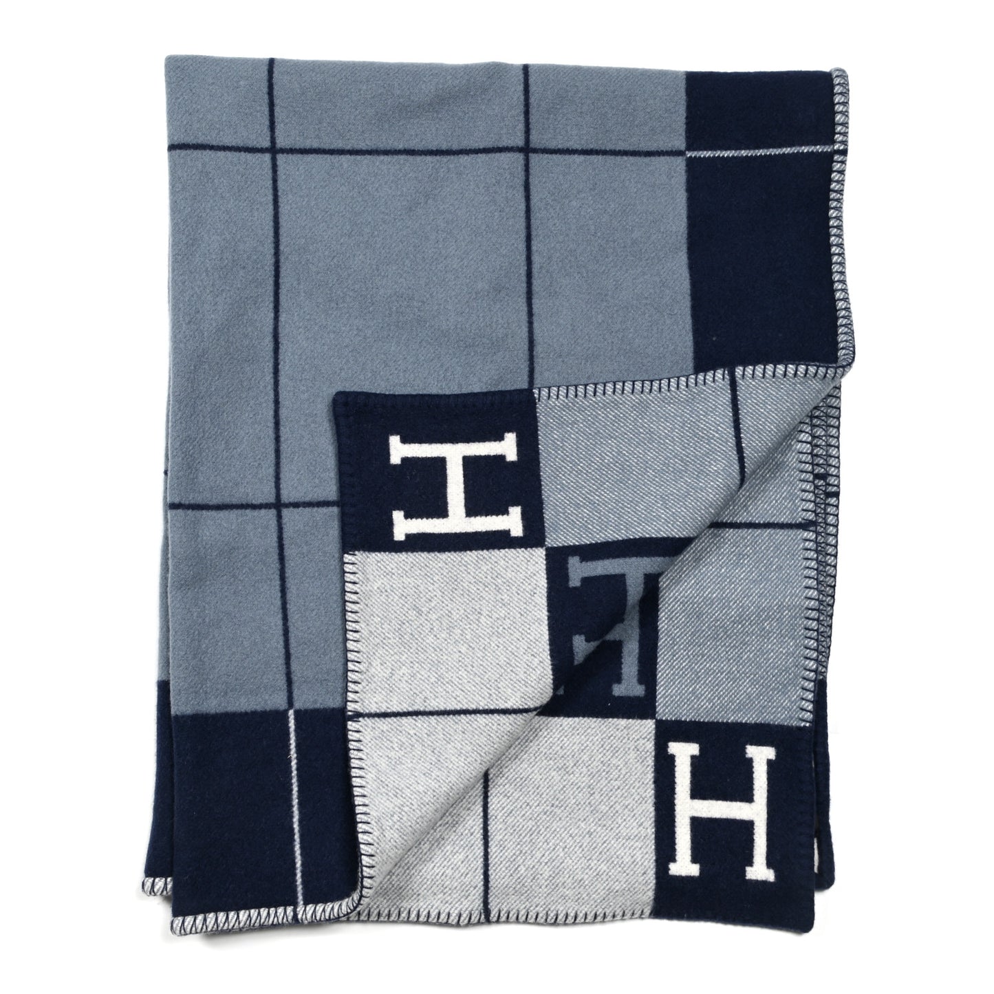 Wool Cashmere Avalon III Blanket Caban Ecru