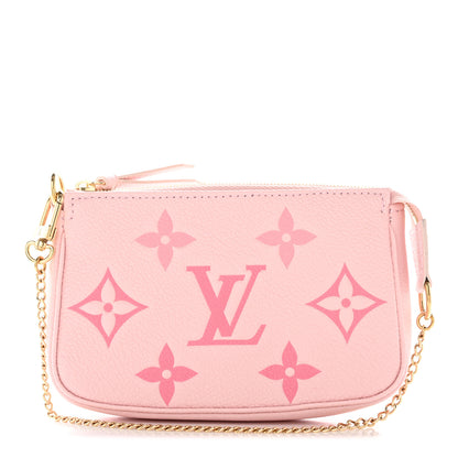 Louis Vuitton Empreinte Monogram Giant By The Pool Mini Pochette Accessories Bouton De Rose 1 of 9
