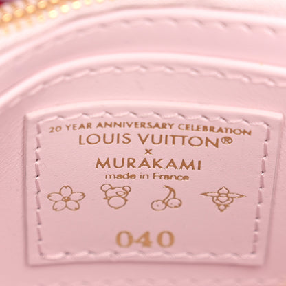 Louis Vuitton LV X TM Lambskin Beaded Embroidered Mini Cherry Blossom Capucines Pink 5 of 8