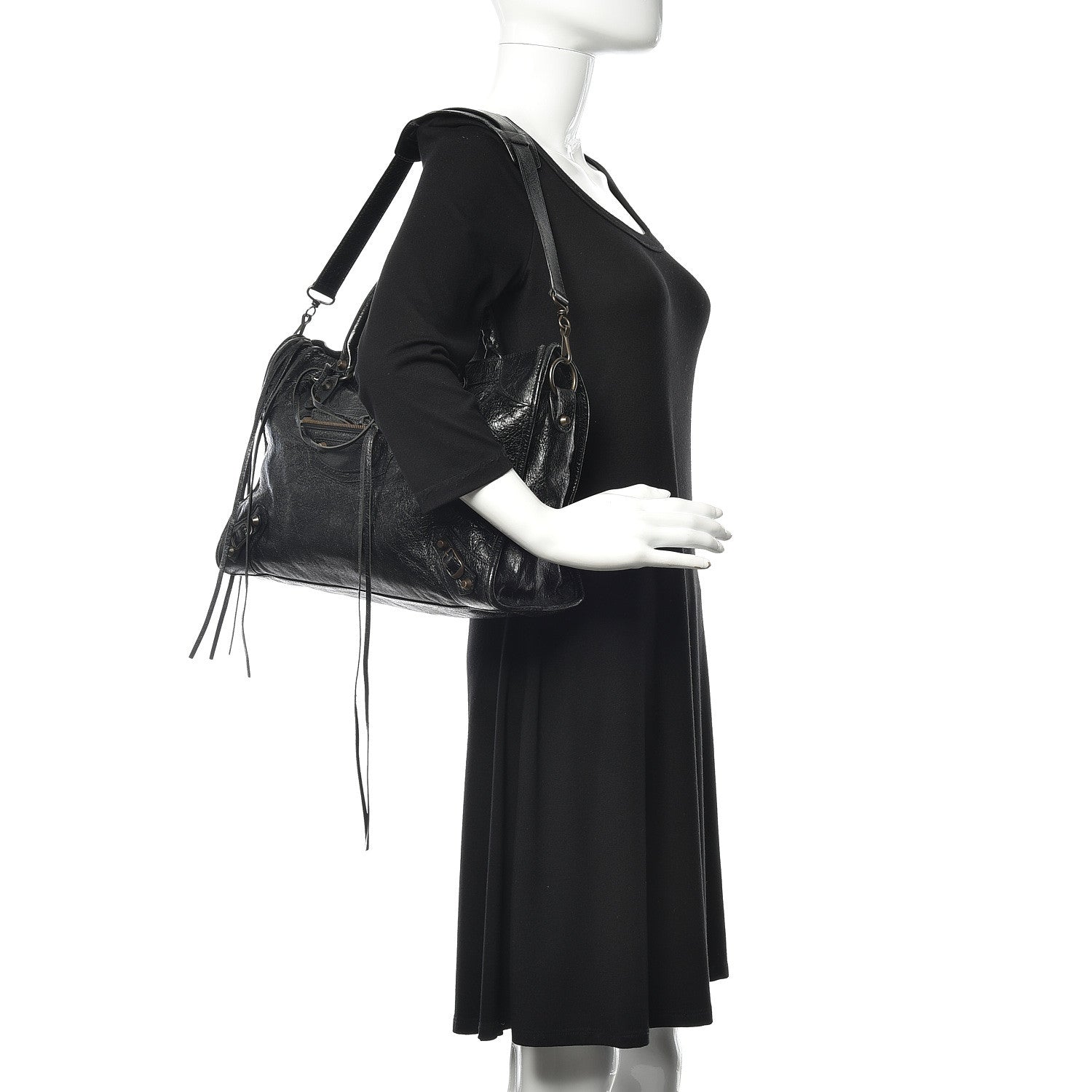 Balenciaga Agneau Classic Hardware City Black 2 of 10