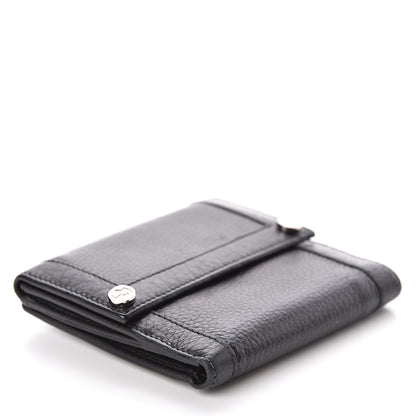 Gucci Calfskin Compact Interlocking G Wallet Black 4 of 6