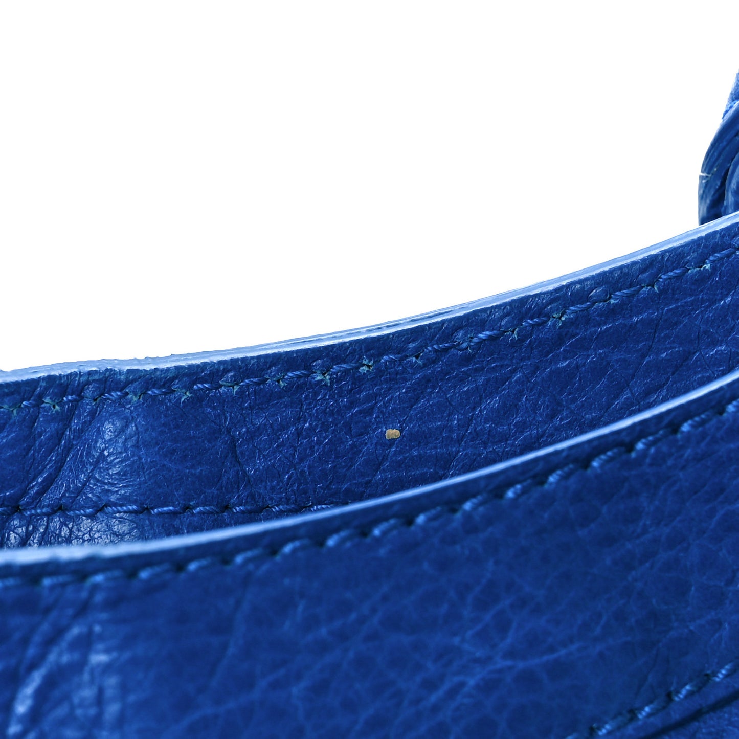 Agneau Giant 12 Silver Hardware City Bleu Lazuli