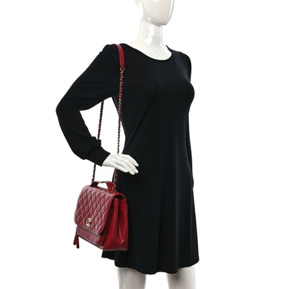 Chanel Caviar Quilted Large Business Affinity Flap Red 2 of 15