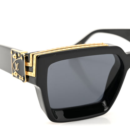 Louis Vuitton Acetate 1.1 Millionaires Sunglasses Z1165E Black 7 of 8