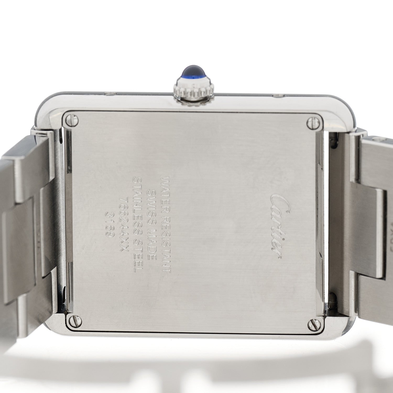 Cartier Stainless Steel 27mm Tank Solo Quartz Watch 4 of 5