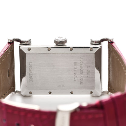 Audemars Piguet 18K White Gold Alligator 24mm Canape Automatic Watch 15091BC 4 of 4