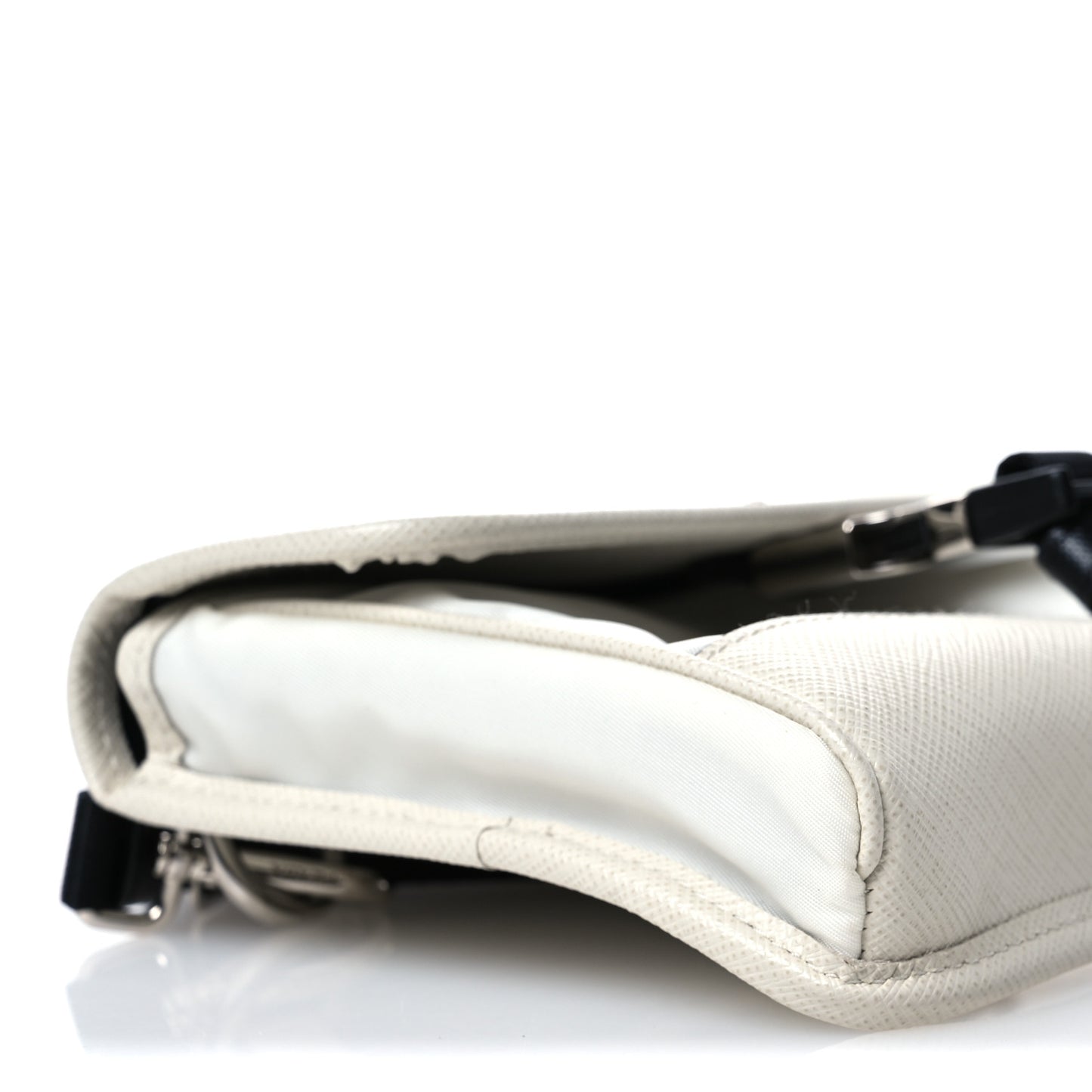 Re-Nylon Saffiano Smartphone Case Crossbody Talco