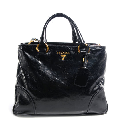 Prada Vitello Shine Tote Nero Black 1 of 9