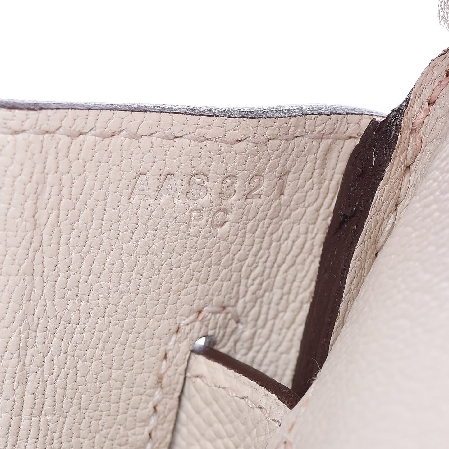 Epsom Horseshoe Birkin 30 Rose Azalee Craie