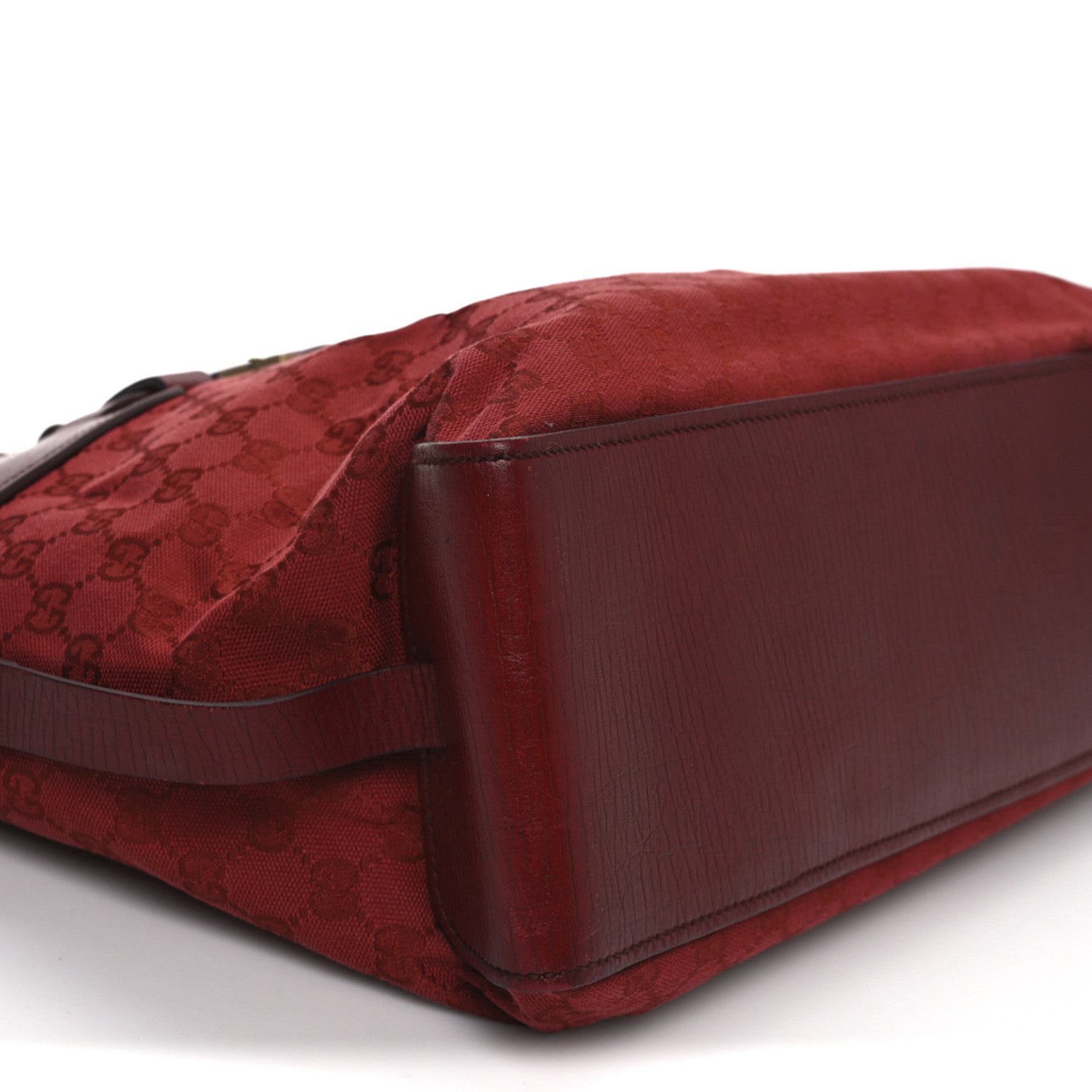 Gucci Monogram Large Tote Red 9 of 15
