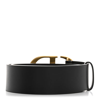Christian Dior Calfskin CD Belt 75 30 Black 2 of 8