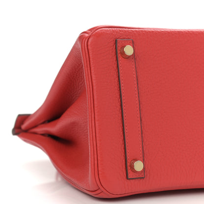 Hermes Togo Birkin 30 Rouge Tomate 8 of 14