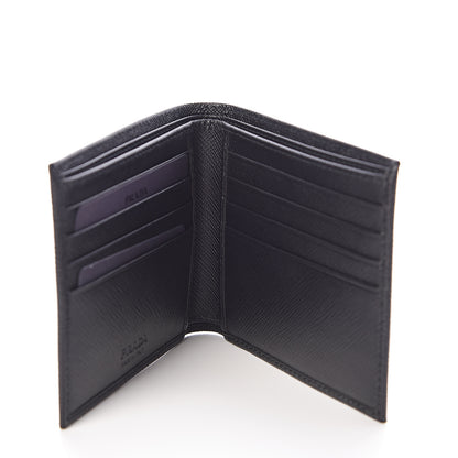 Prada Saffiano Bi-Fold Wallet Black 5 of 7