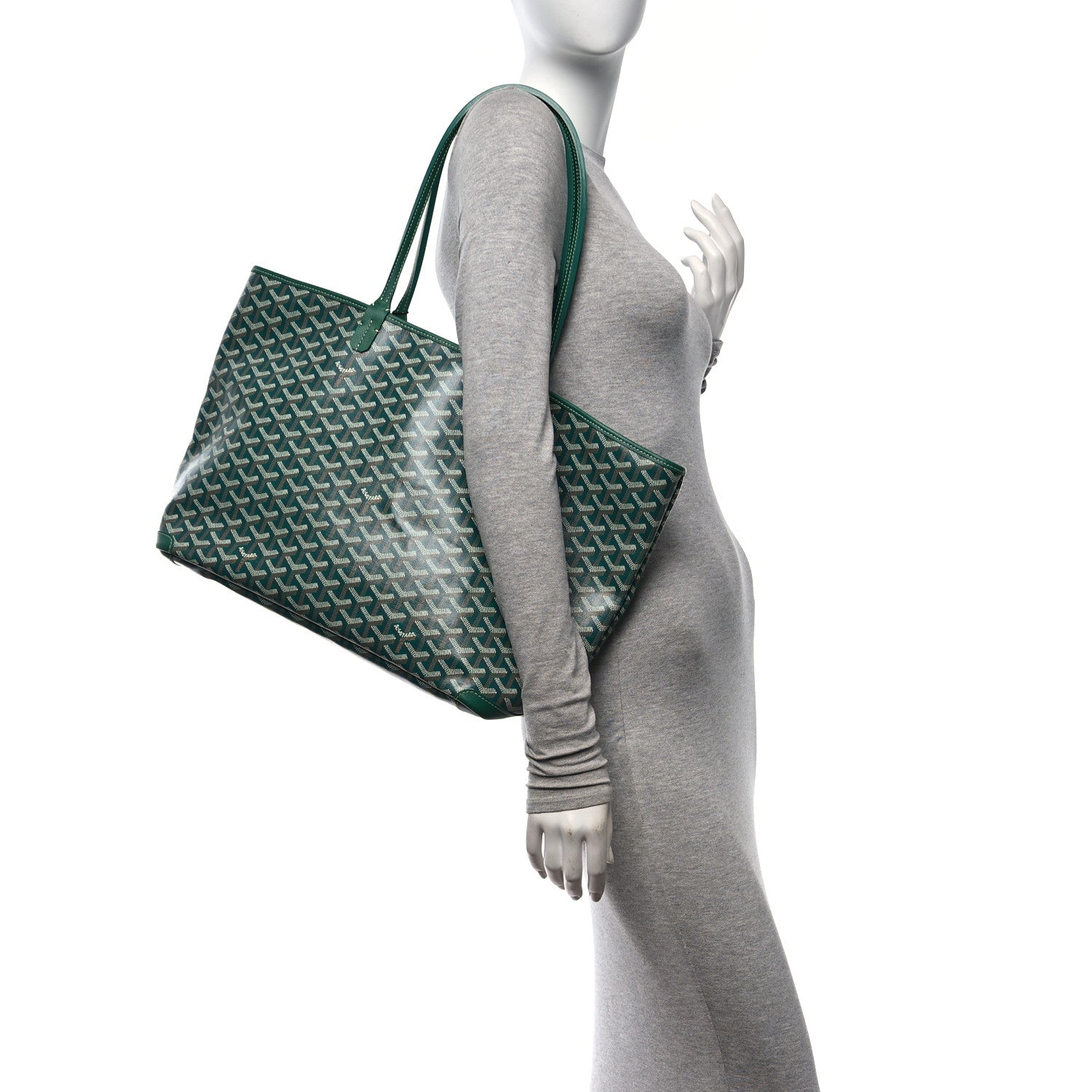 Goyard Goyardine Artois MM Green 3 of 9