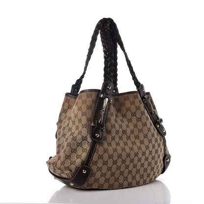 Gucci Monogram Medium Pelham Shoulder Bag Dark Brown 3 of 12