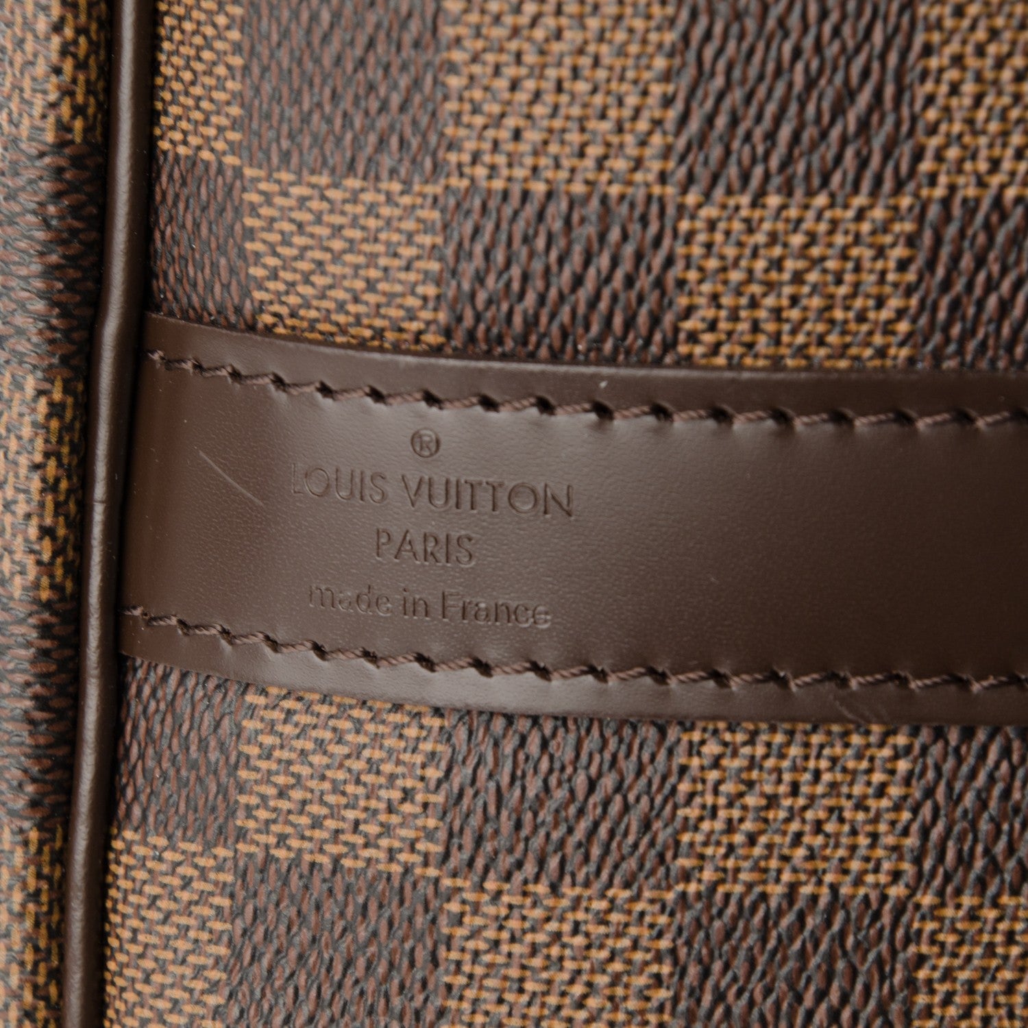 Louis Vuitton Damier Ebene Keepall Bandouliere 55 5 of 7