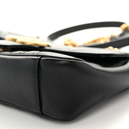 Gucci Calfskin Matelasse Mini GG Marmont Shoulder Bag Black 10 of 10