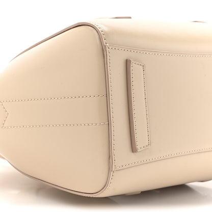 Givenchy Box Calfskin Mini Lock Antigona Shoulder Bag Natural Beige 9 of 13