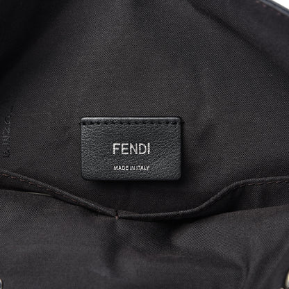 Fendi Vitello Century Opaco Large Back to School Backpack Black 5 of 9