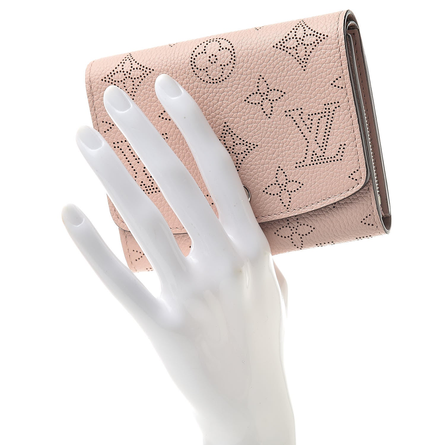 Louis Vuitton Mahina Iris Compact Wallet NM Magnolia 2 of 8