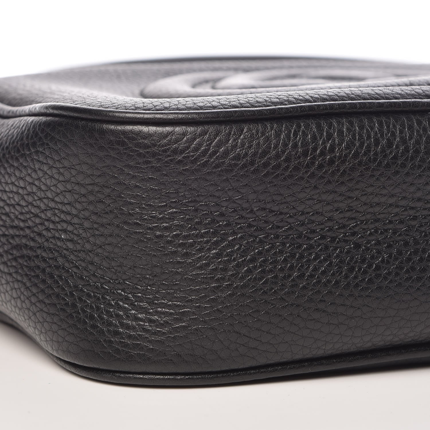 Gucci Pebbled Calfskin Small Soho Disco Bag Black 9 of 10