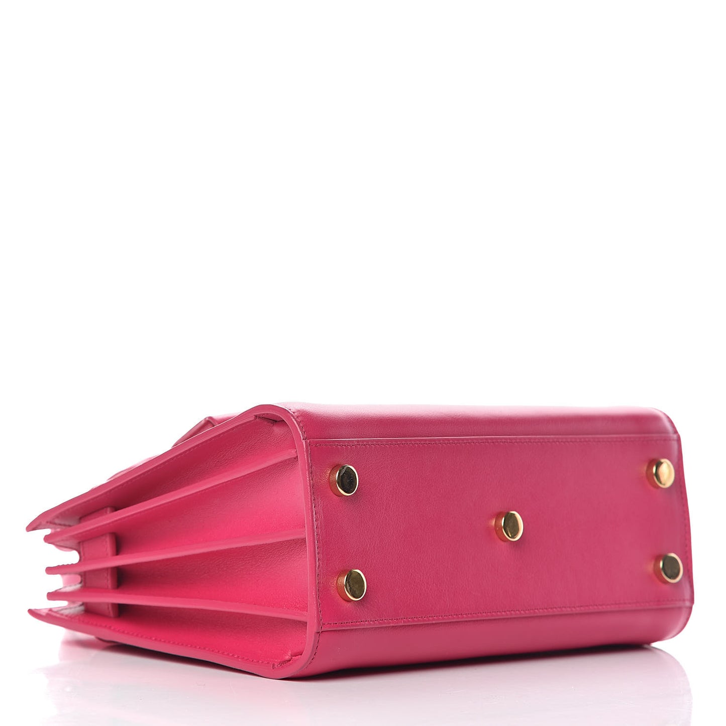 Calfskin Nano Sac De Jour Bubblegum