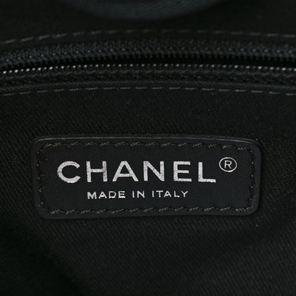Chanel Canvas Mini Deauville Tote Dark Grey 5 of 6