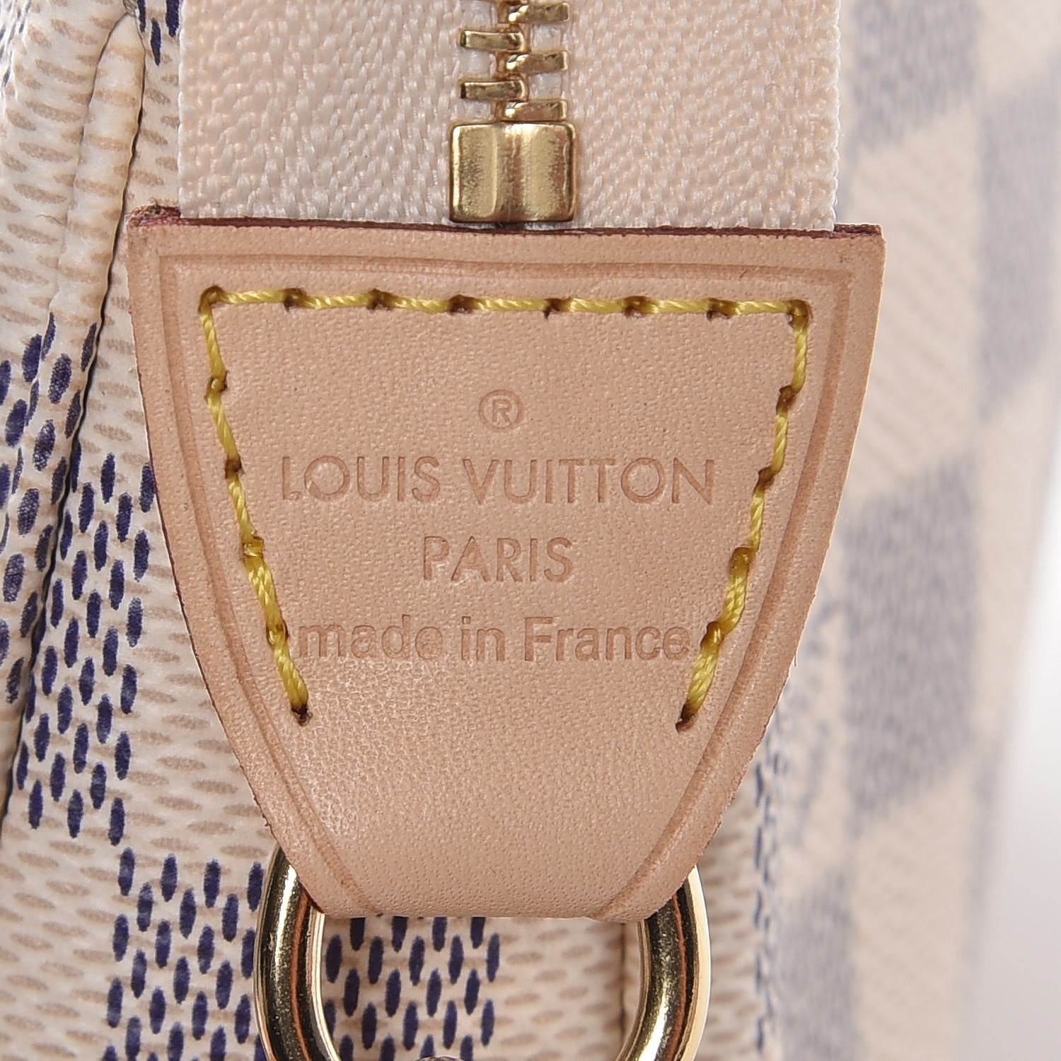 Louis Vuitton Damier Azur Pochette Accessories NM 6 of 8