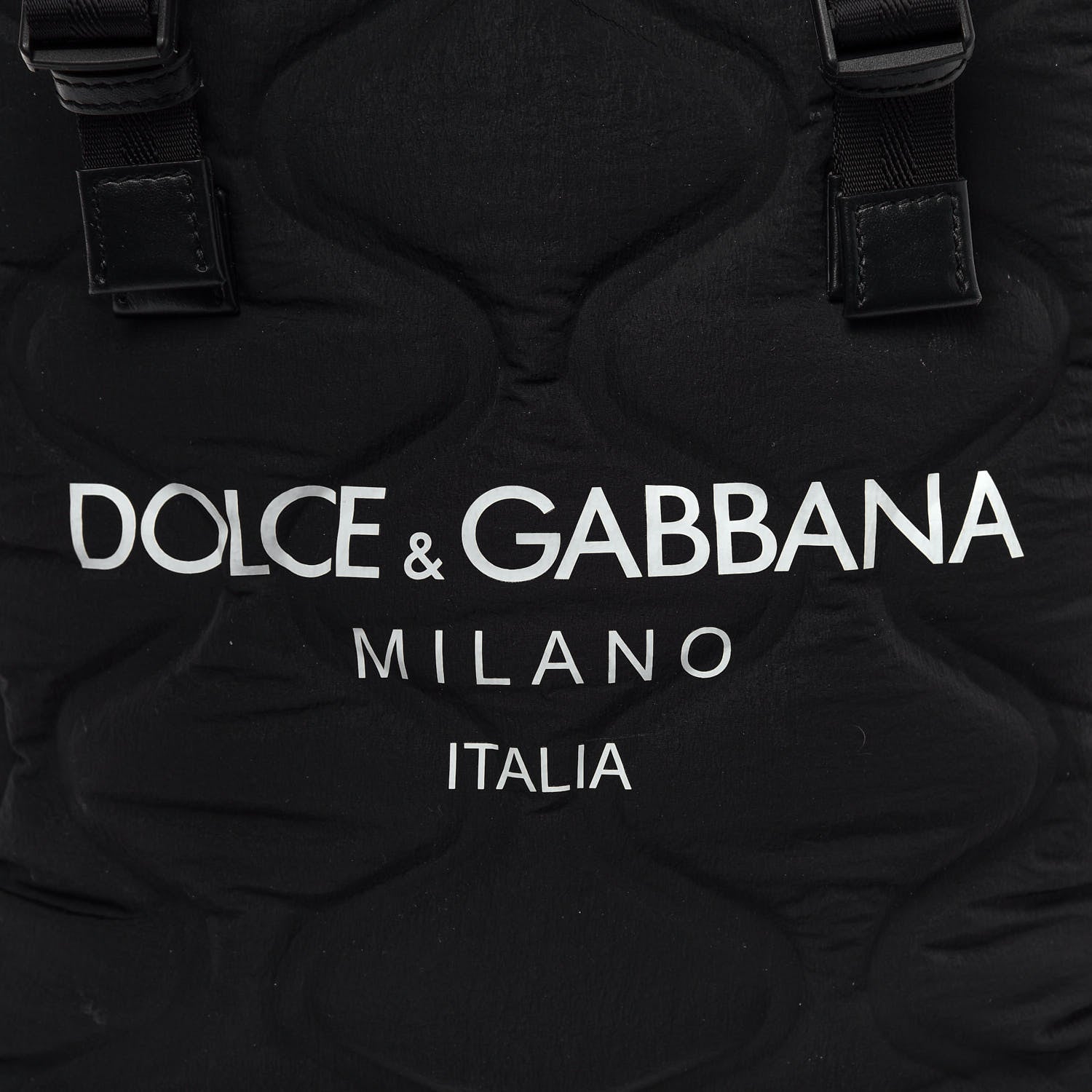 Dolce & Gabbana DOLCE &GABBANA Nylon Logo Backpack Black 6 of 10
