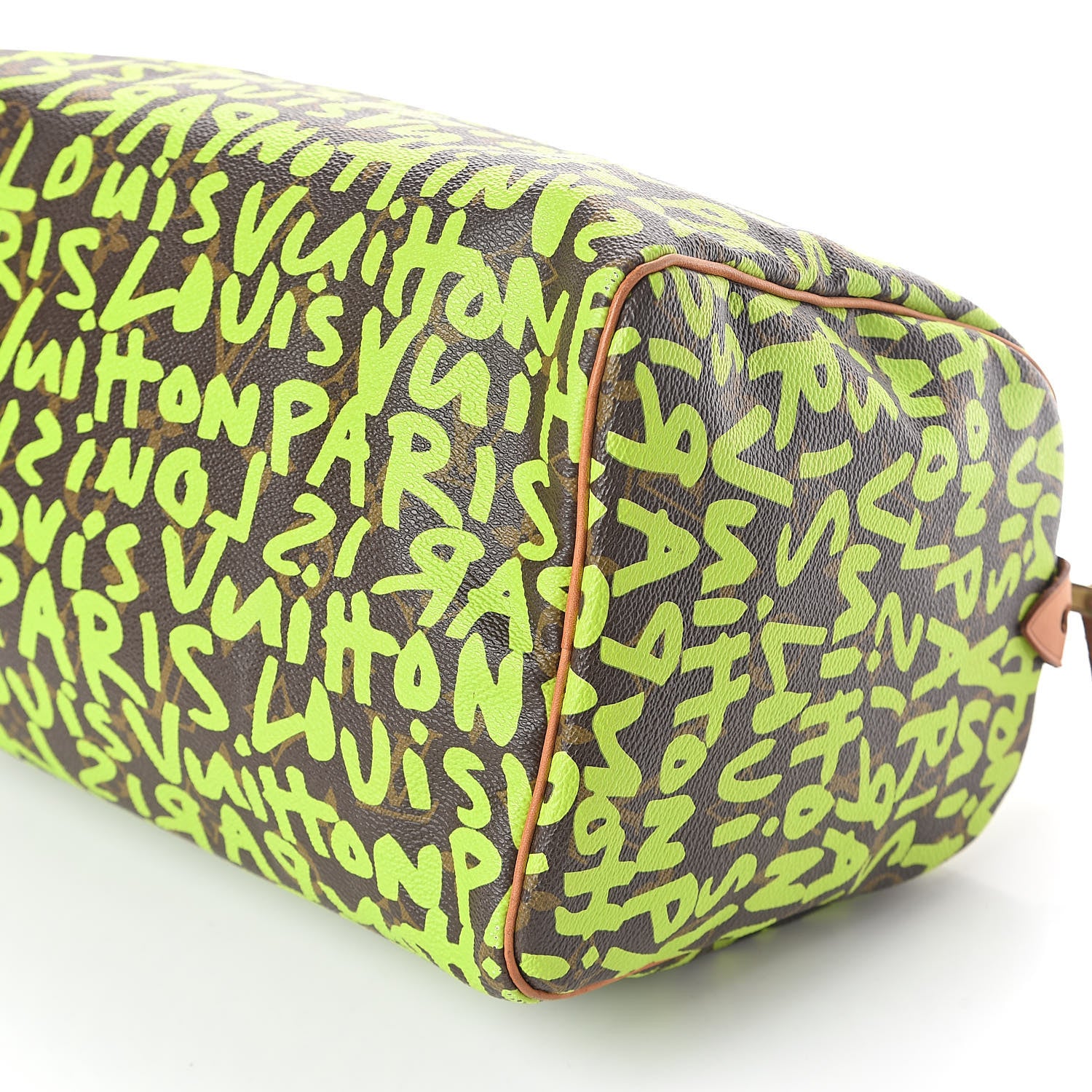 Louis Vuitton Monogram Graffiti Speedy 30 Green 9 of 12
