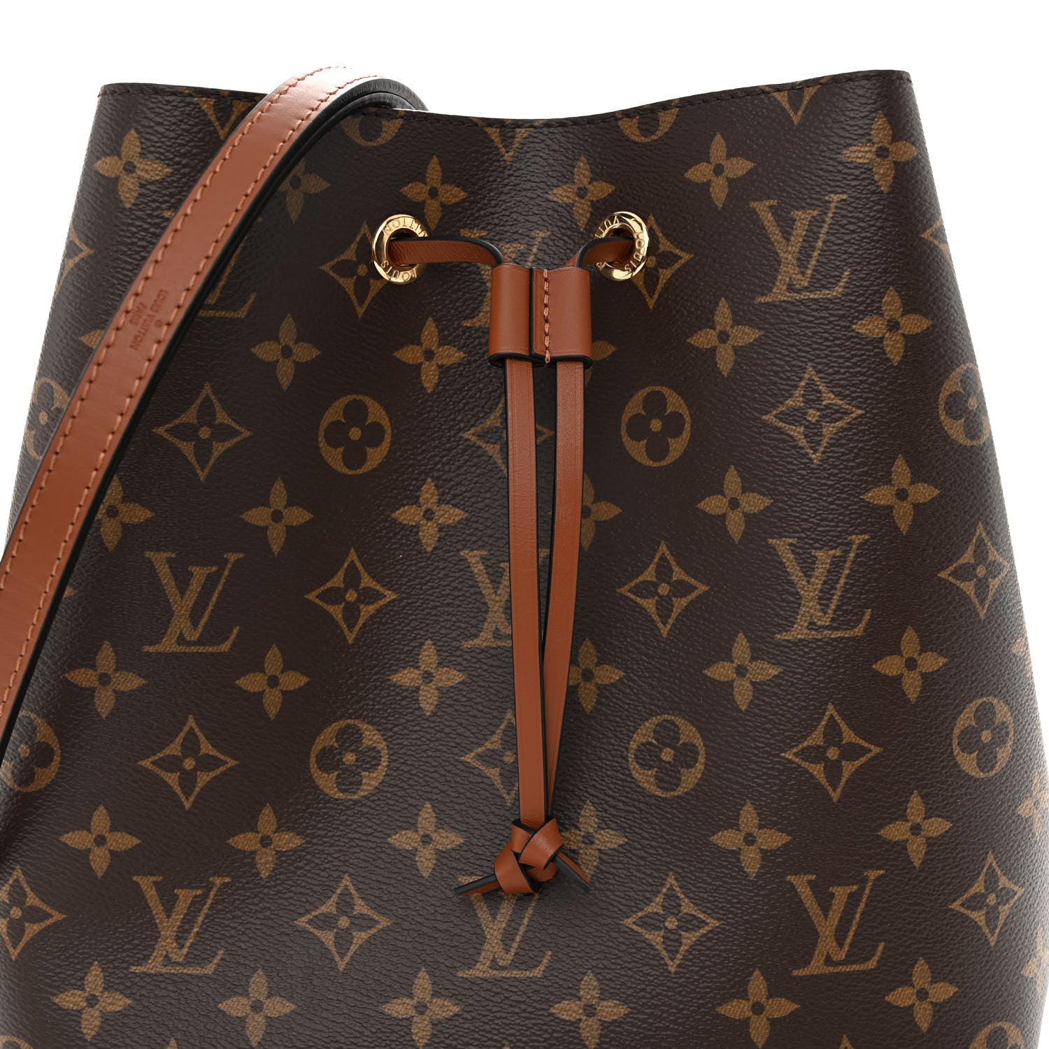 Louis Vuitton Monogram Neonoe MM Caramel 8 of 10