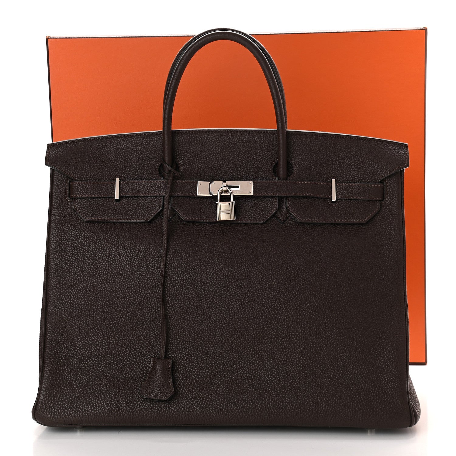 Hermes Togo Birkin 40 Chocolate 13 of 13
