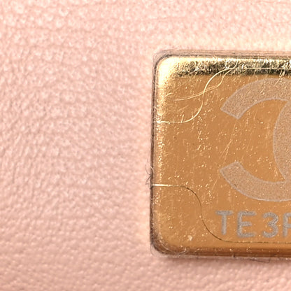 Chanel Lambskin Quilted Mini Rectangular Pearl Crush Flap Light Beige 7 of 10