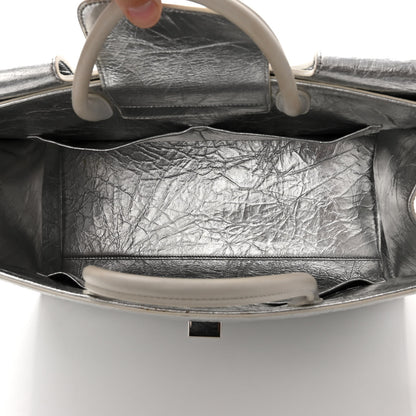 Christian Dior Metallic Calfskin Large Diorever Flap Silver 5 of 13