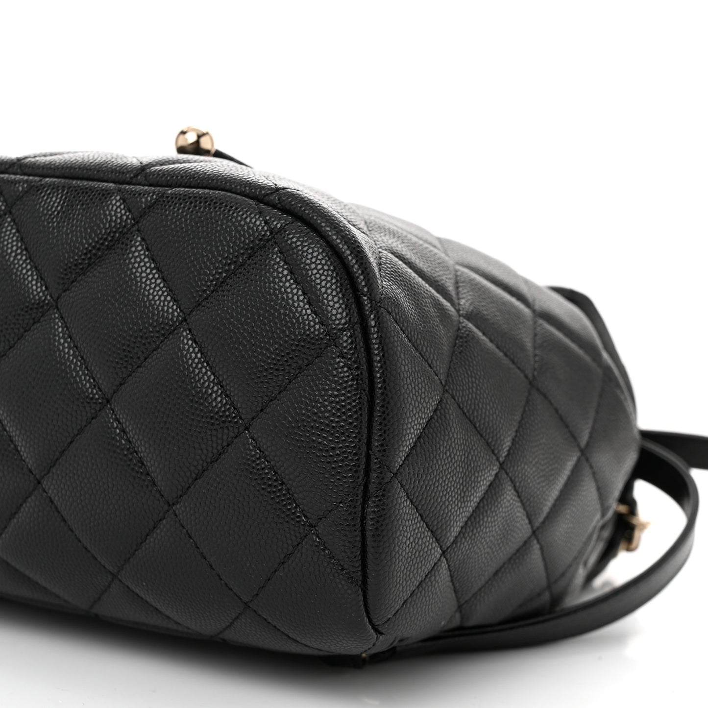 Caviar Quilted Mini Urban Spirit Backpack Black