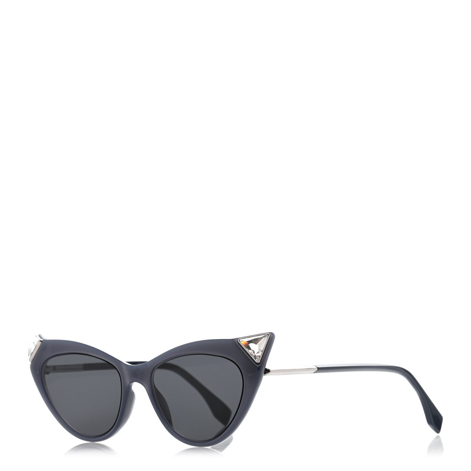 Fendi Cat Eye Sunglasses FF 0356/S Black 1 of 6