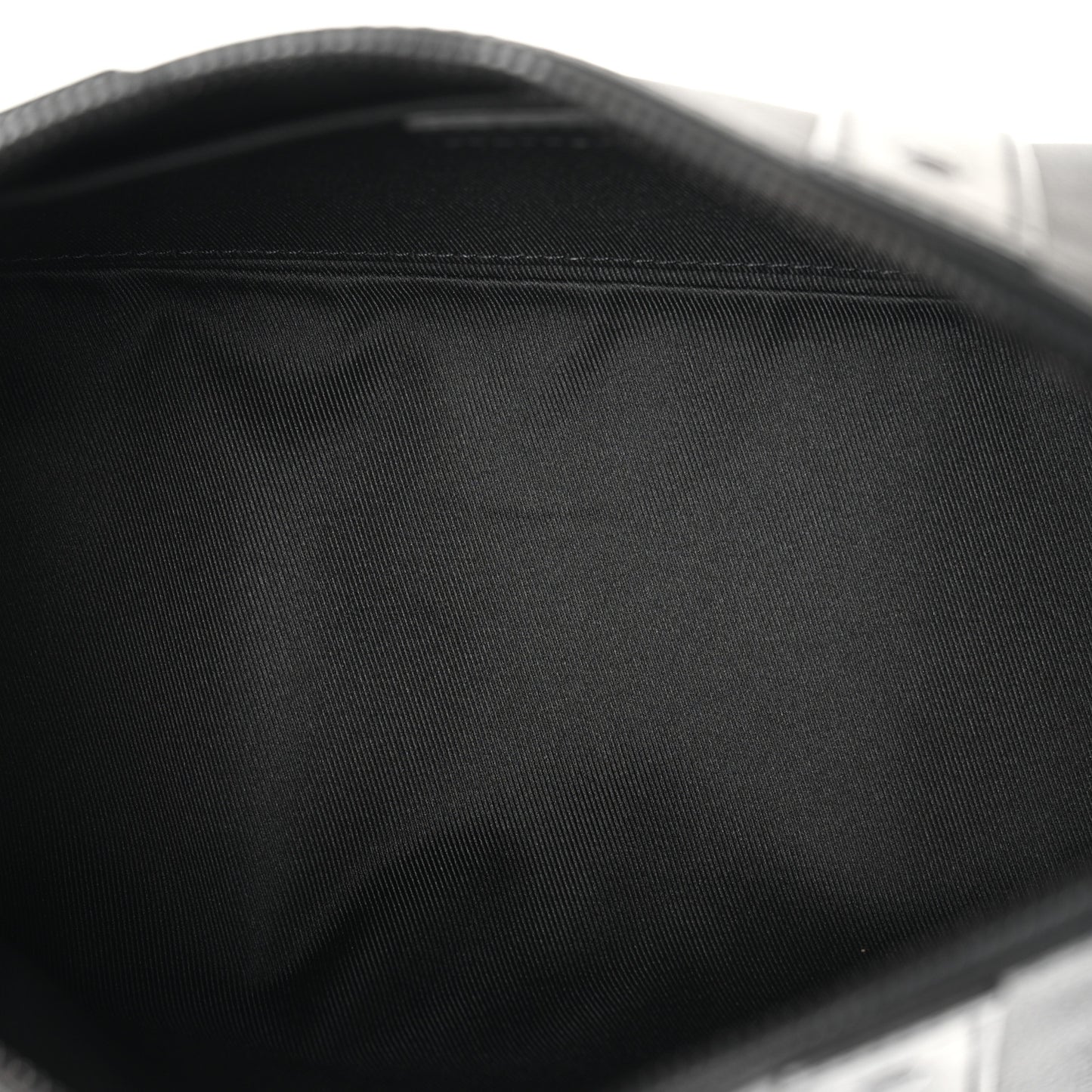 Grained Calfskin Aerogram City Keepall Black