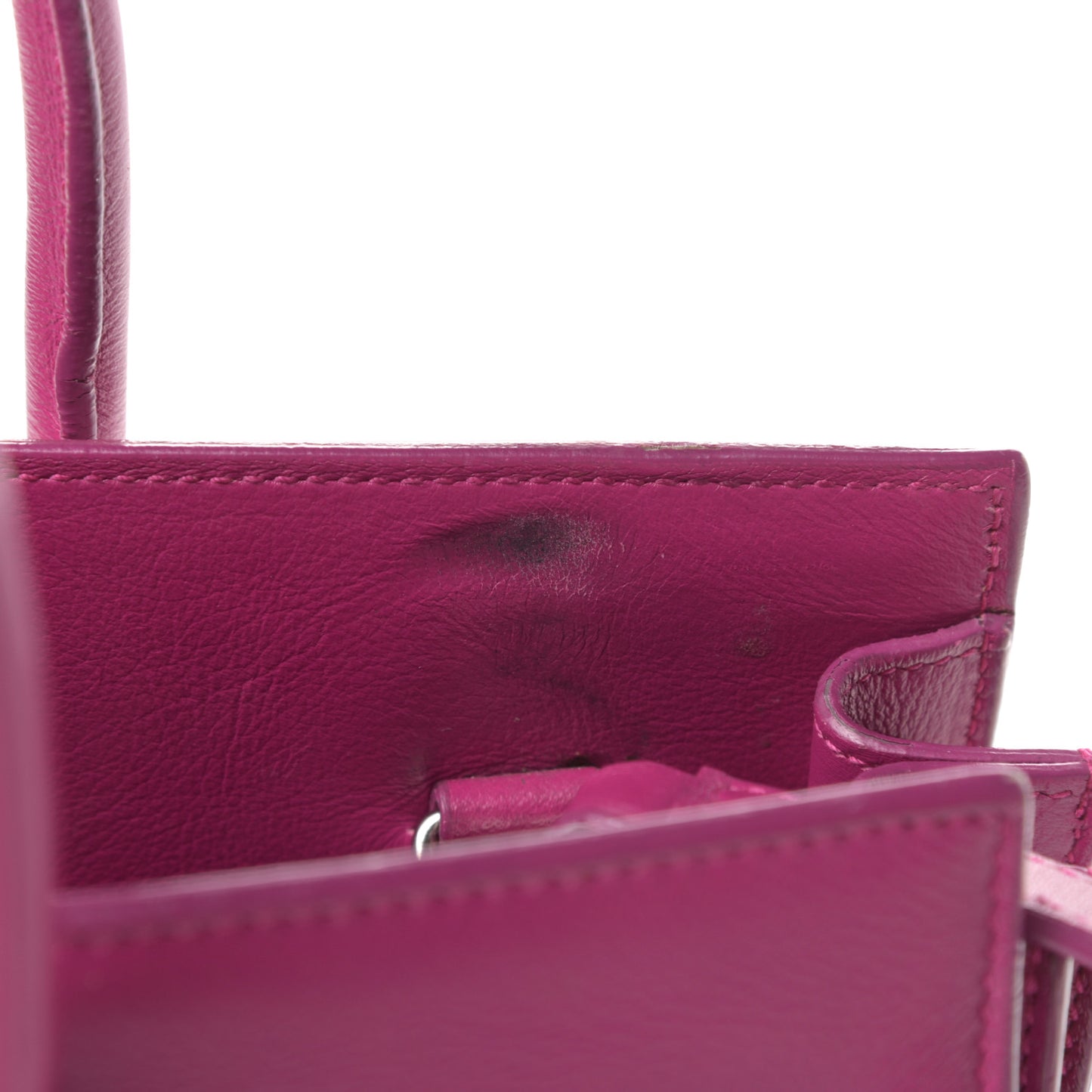 Calfskin Baby Sac De Jour Fuchsia