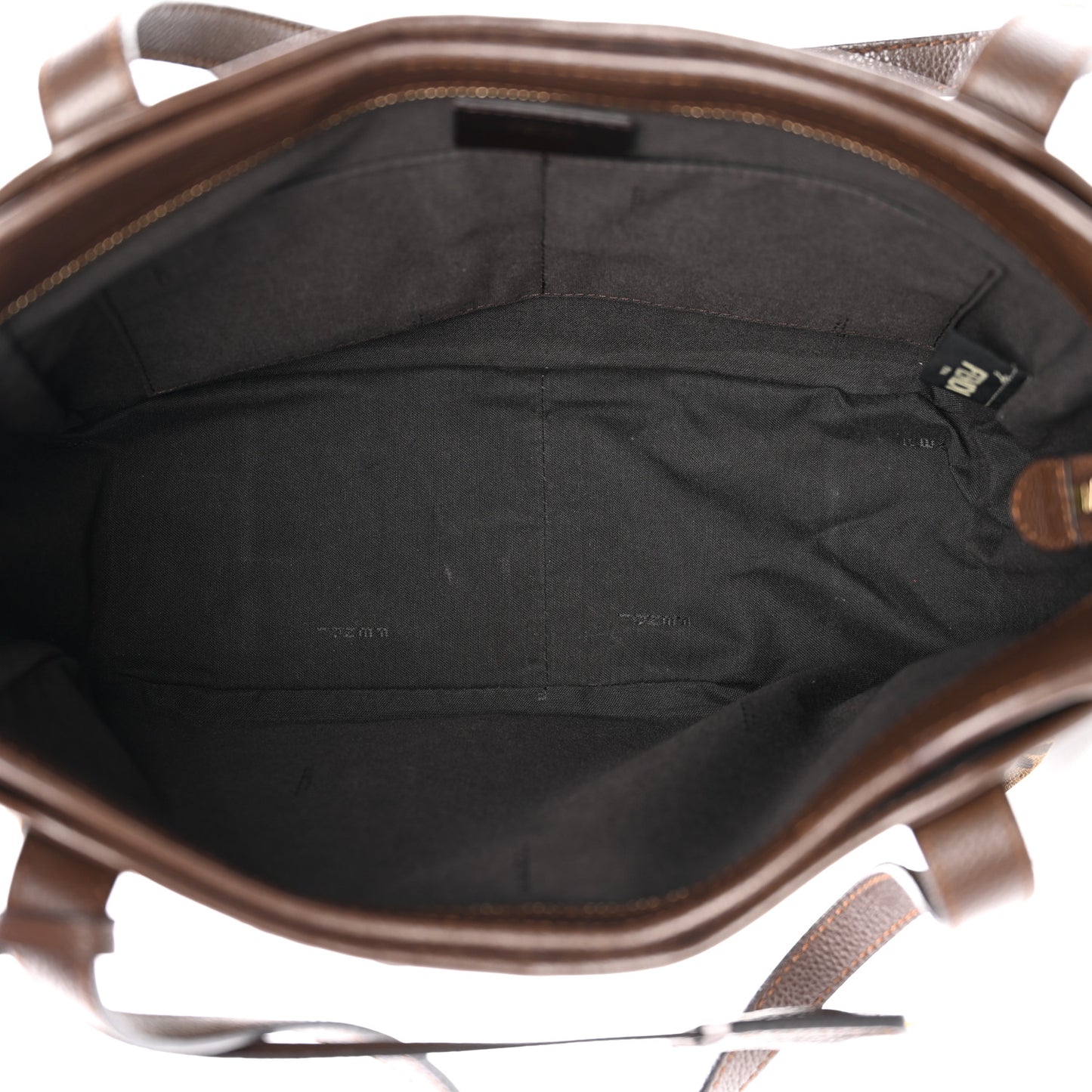 Zucca Vitello Artic Medium Shopping Tote Tobacco Castagna