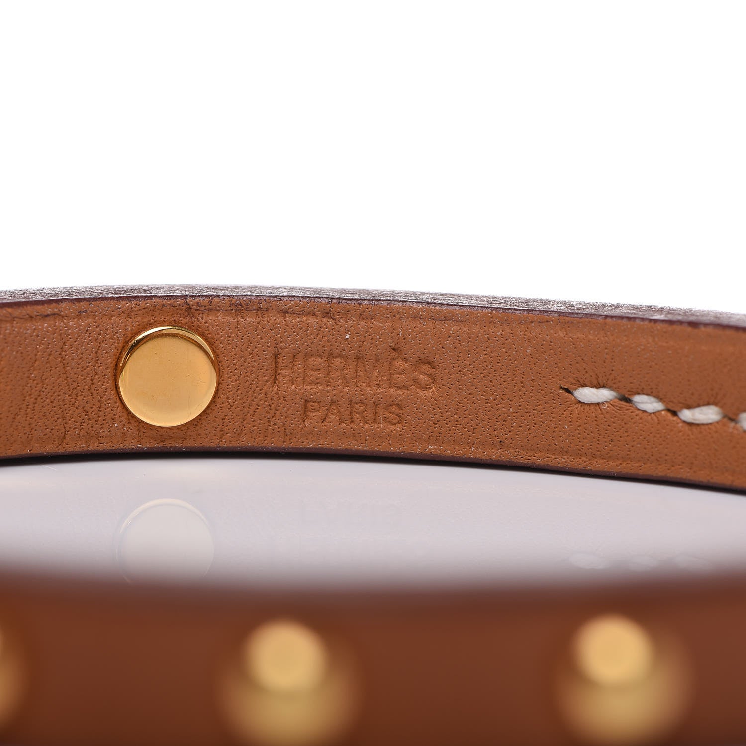 Hermes Barenia Nomade Bracelet Fauve 4 of 6