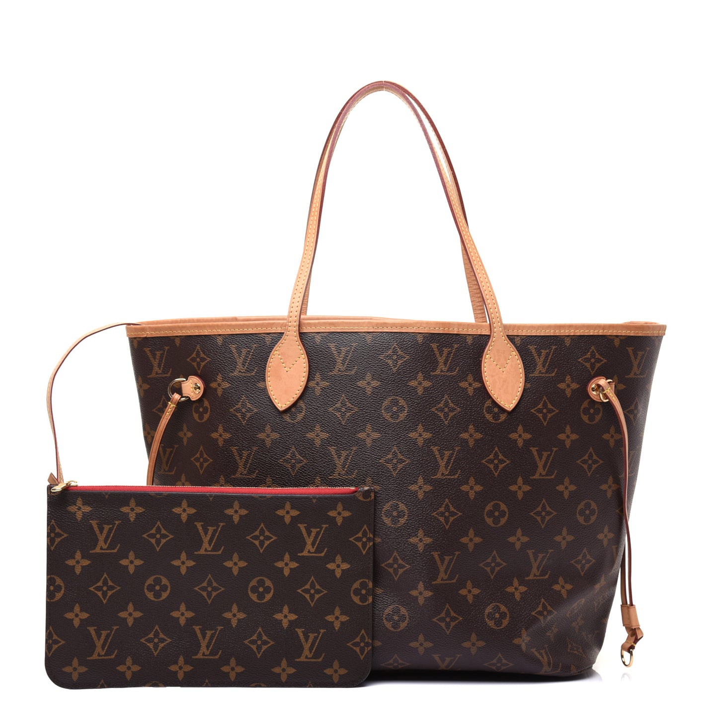 Monogram Neo Neverfull MM Cherry