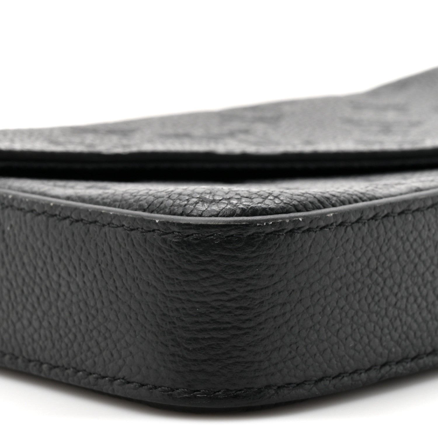 Louis Vuitton Empreinte Pochette Felicie Chain Wallet Black 12 of 14