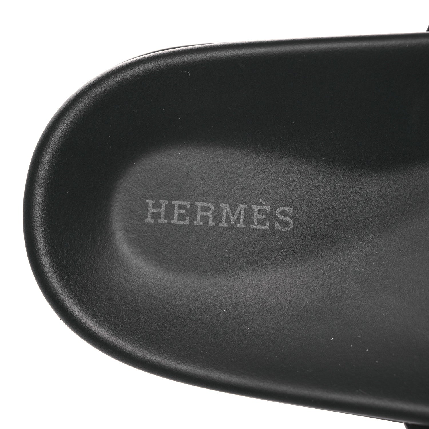 Hermes Calfskin Mens Chypre Sandals 44 Black 9 of 14