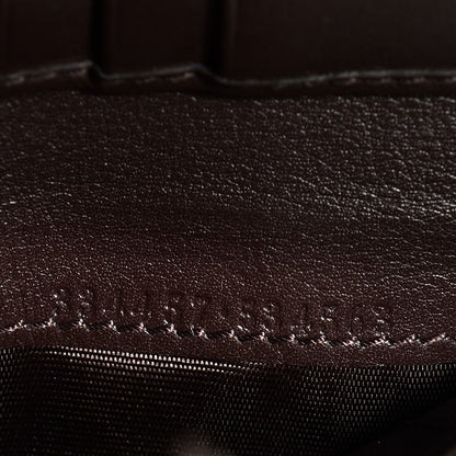 Gucci Monogram Margaux Calfskin Sukey French Flap Wallet Beige Ebony Cocoa 7 of 8